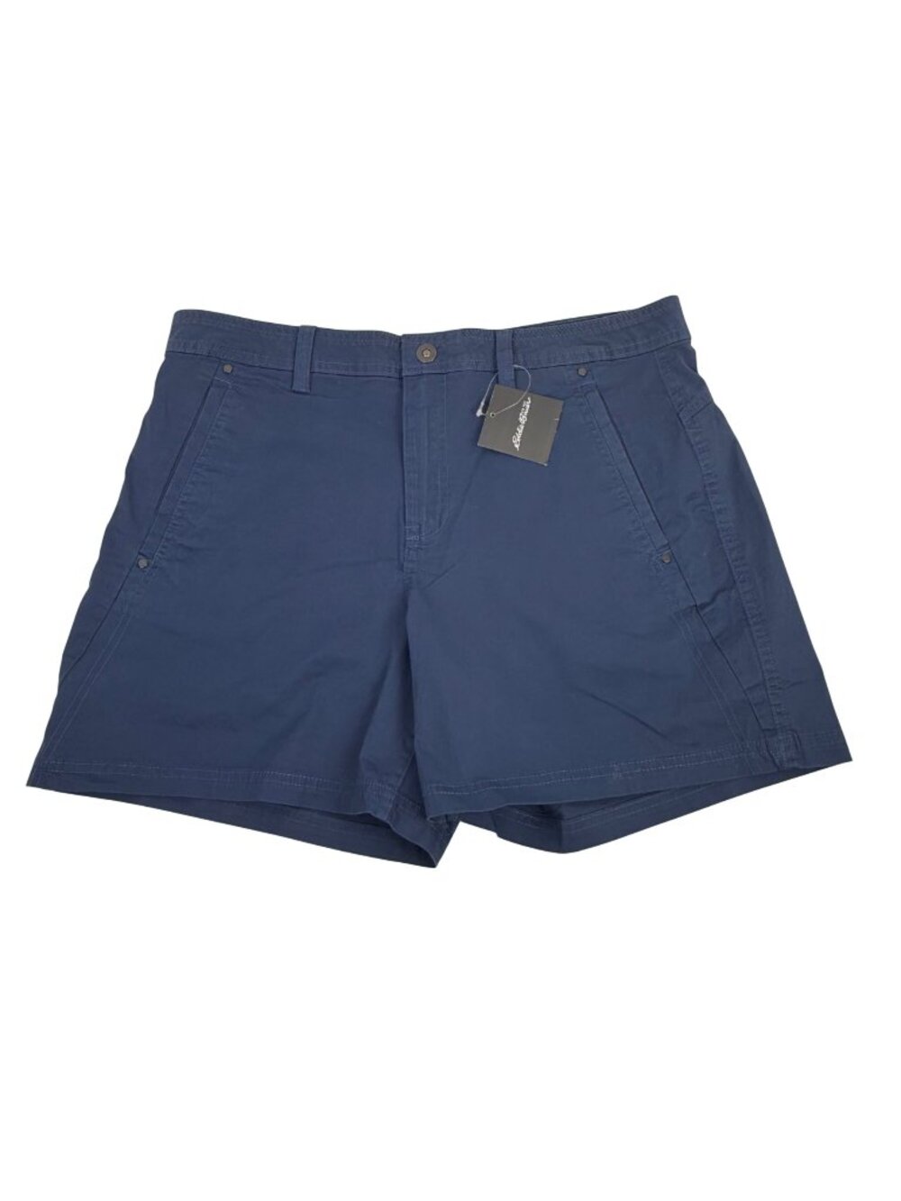 Eddie Bauer Women's Slightly Curvy 5" Shorts Blue Size 12